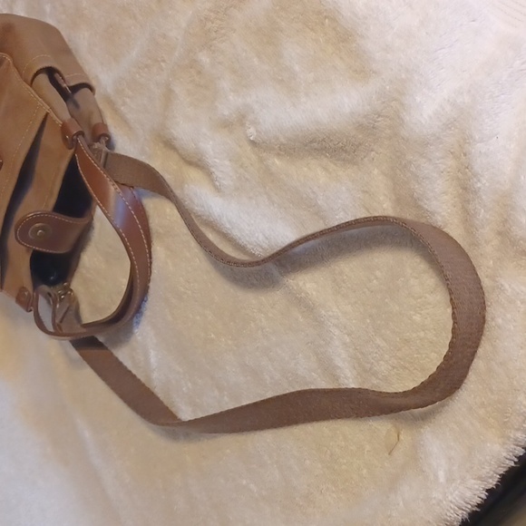 Fossil canvas bag no.054 over the shoulder handbag purse - Picture 8 of 8